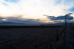 On the road in Colorado